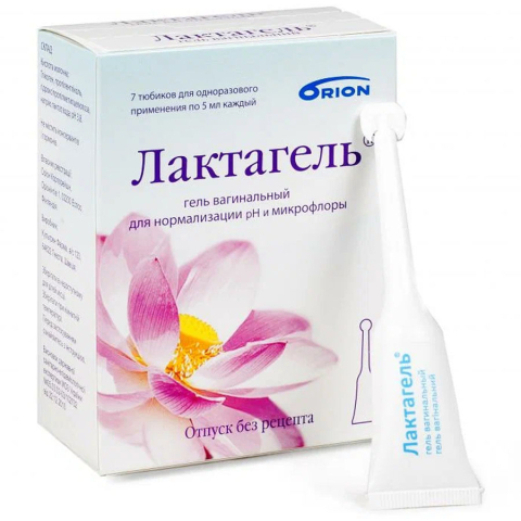 Лактагель 5 мл гель вагинальный, 7 шт.