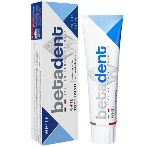 Бетадент вайт зубная паста, 100 мл