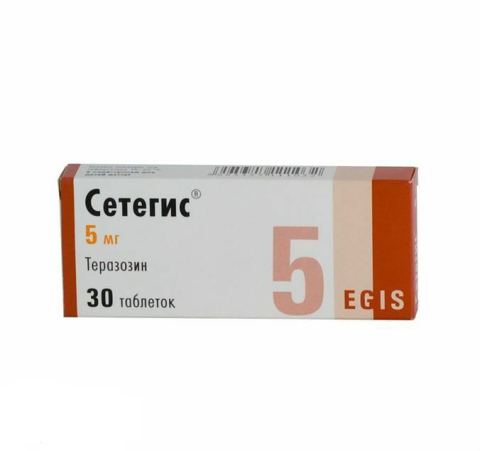 Сетегис 5мг №30 тб.
