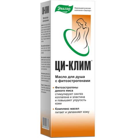 Ци-Клим Масло для душа с фитоэстрогенами, 100 мл