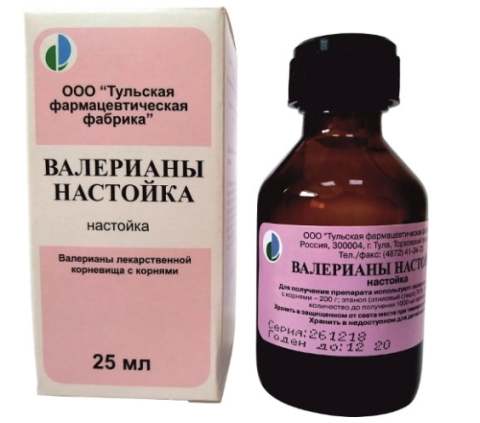 Валерианы настойка флакон 25 мл