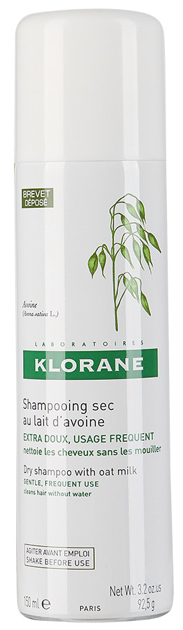 Клоран (Klorane) шампунь сухой с молочком Овса спрей ультрамягкий, 150 мл