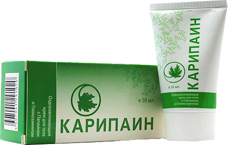 КАРИПАИН 50МЛ КРЕМ Д/ТЕЛА ОЗДОРАВЛИВАЮЩИЙ