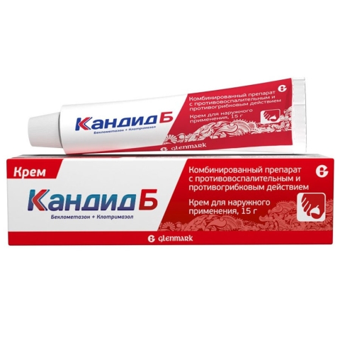 Кандид Б 1% крем, 15г