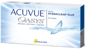 Контактные линзы Acuvue Oasys with Hydraclear Plus, D -1.25, R 8.4, 14.0, 6 шт.