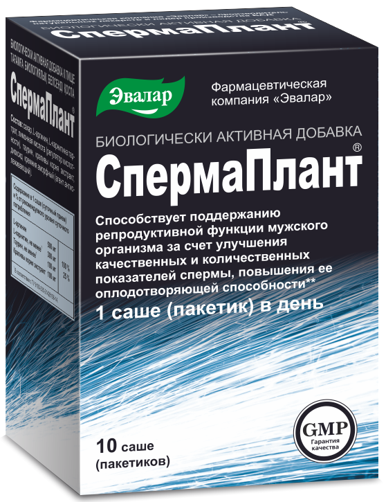 Спермаплант саше, 10 шт, Эвалар