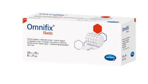 Пластырь нетканый фиксирующий omnifix elastic/омнификс эластик нестерильный 10 мx20 см
