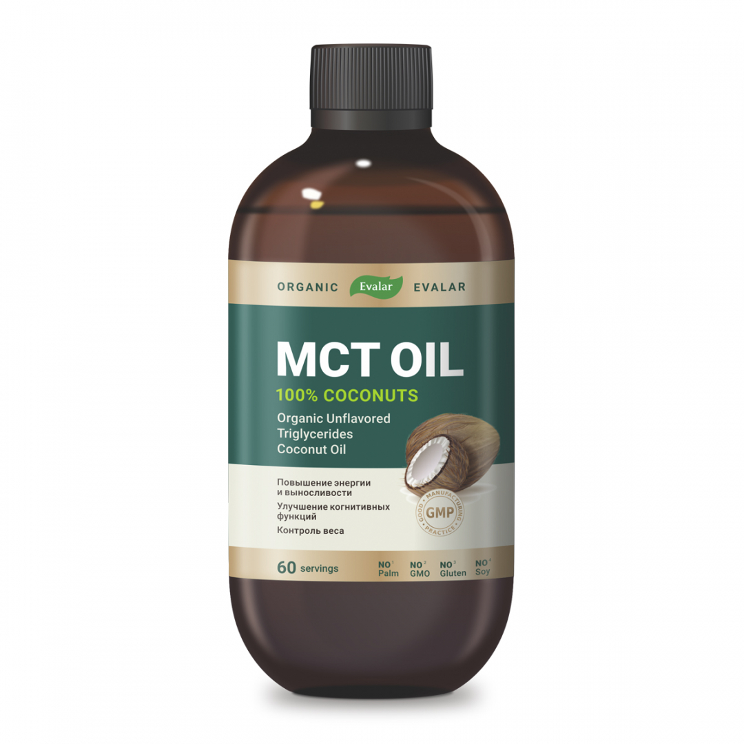 МСТ Oil Organic масло органическое, 480 мл, Эвалар