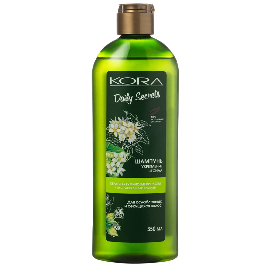 Кора шампунь укрепление и сила, 350 мл