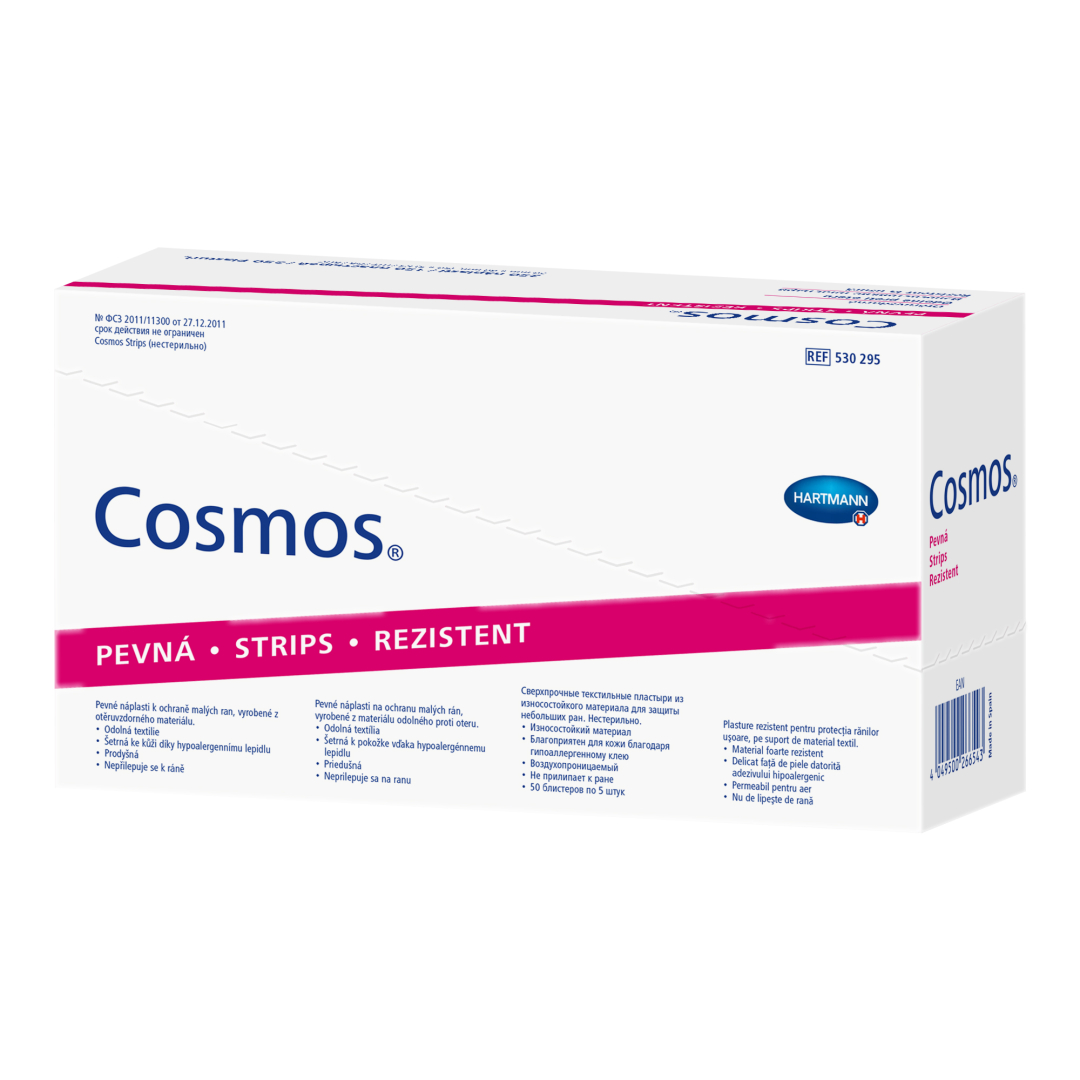 Пластыри пластинки Cosmos / Космос 2х6см, 250шт