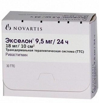 ЭКСЕЛОН ТТС 9,5МГ/СУТКИ N30 ПАК