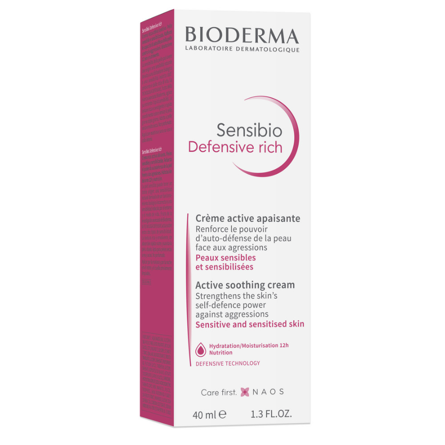 Bioderma Sensibio Насыщенный крем для чувствительной кожи Defensive, 40 мл
