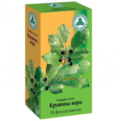 Крушины кора 1,5г порошок фильтр-пакеты, 20 шт.