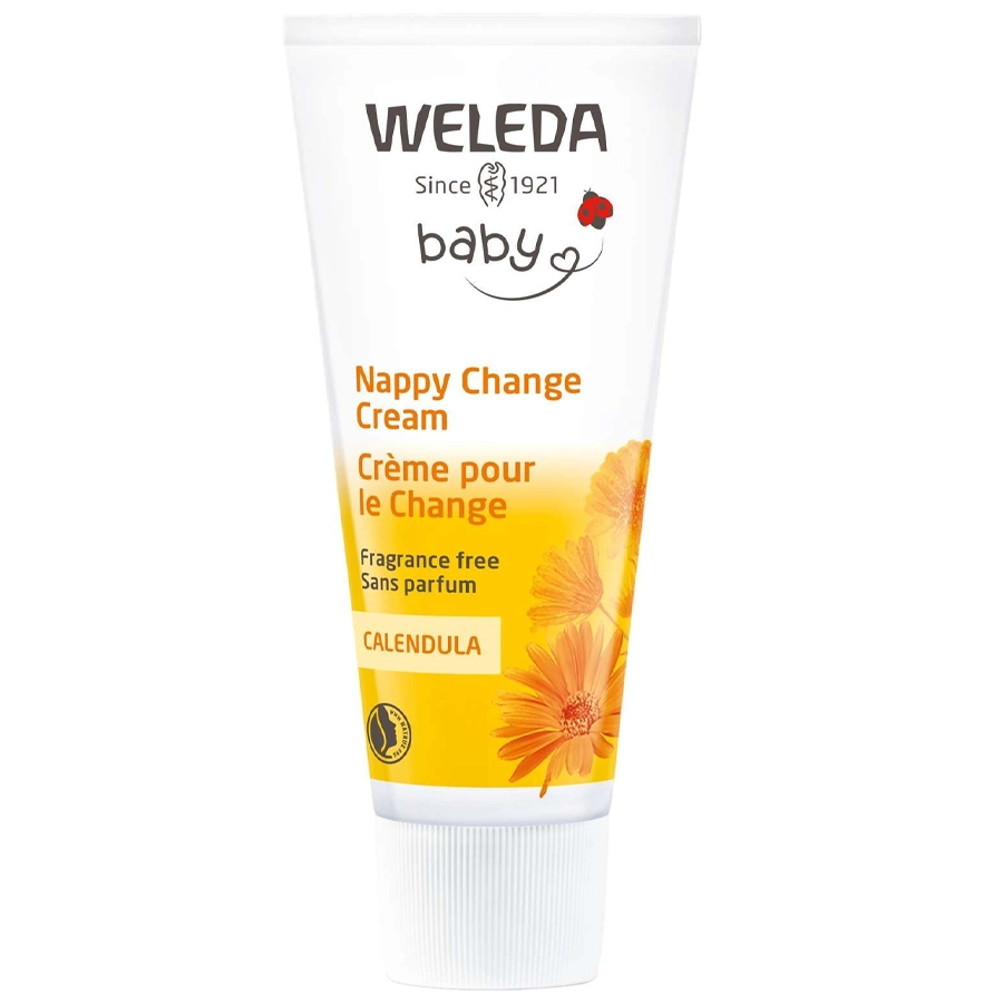 Веледа Крем для защиты кожи в области пеленания с календулой для младенцев, крем, 75 мл