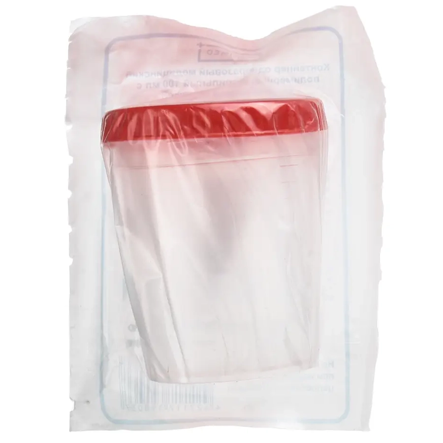 Контейнер стерильный для биоматериала, 100 мл