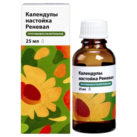 Календулы реневал настойка настойка, 25 мл