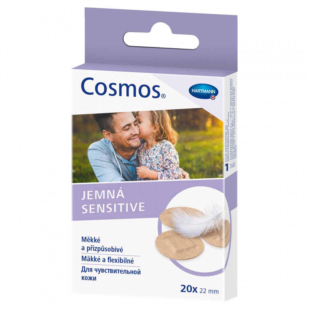 Cosmos / Космос Sensitive пластырь для чувствительной кожи круглый d 22 мм, 20 шт. 