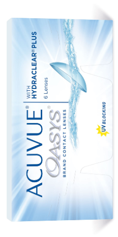 Контактные линзы Acuvue Oasys with Hydraclear Plus, -2.00 / 8.4 / 14.0, 6 шт.