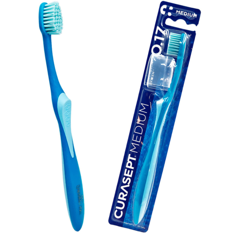 Курасепт зубная щетка 0,17 средняя, 1700 щетинок