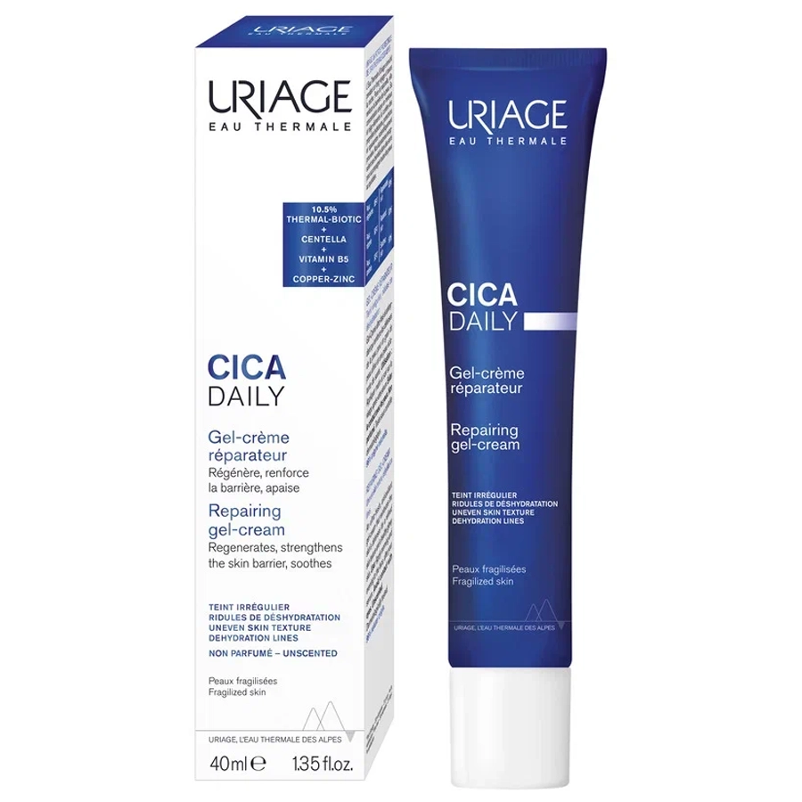 Урьяж Барьедерм Цика-гель-крем дейли для проблемной кожи, 40 мл