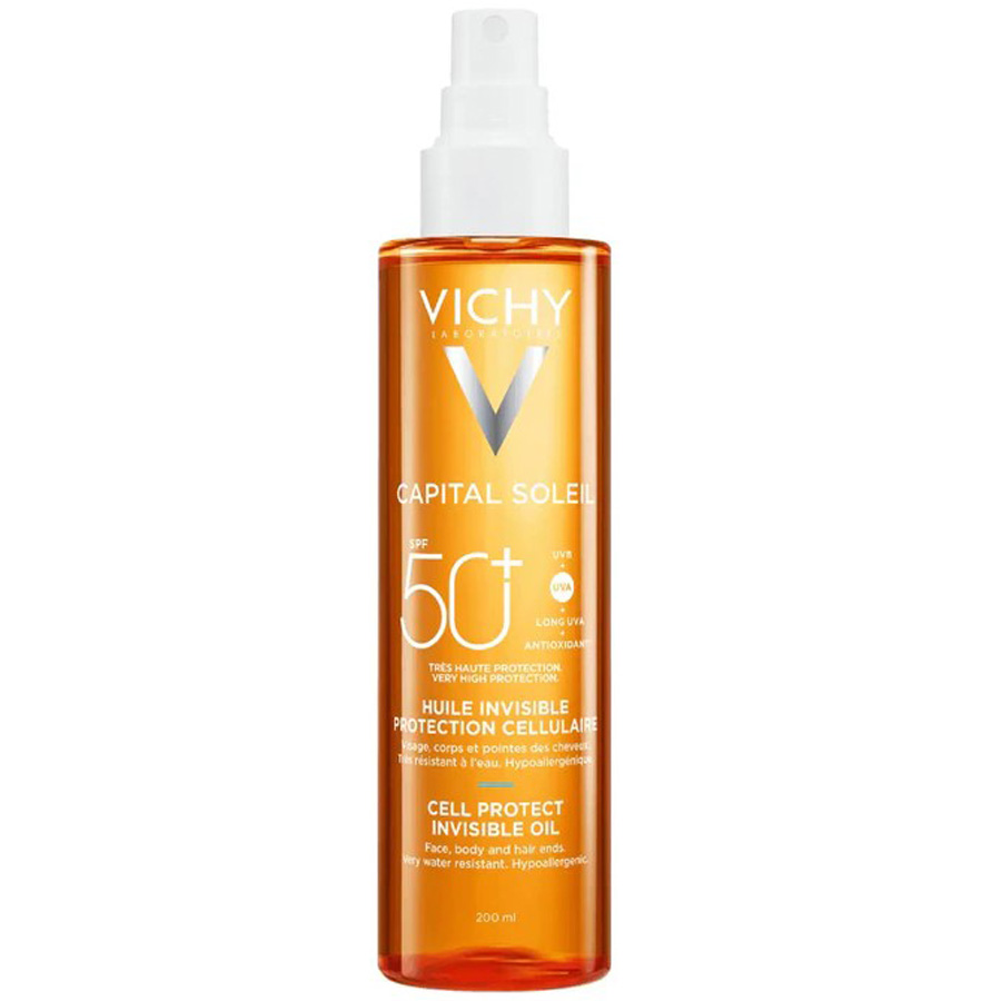 Виши КапСолей масло увлажняющее SPF50, 200мл 