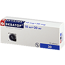 ЭКВАТОР 10МГ+20МГ N30 ТАБЛ.