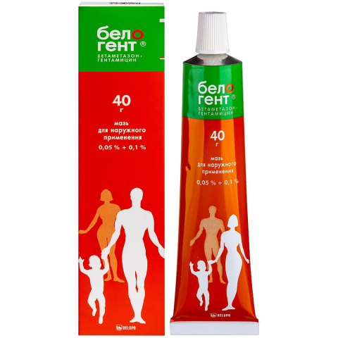 Белогент мазь, 40г