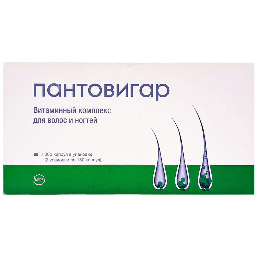 Пантовигар капсулы, 300 шт.