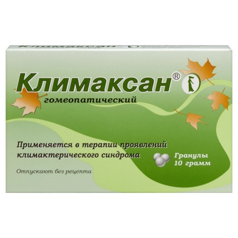 Климаксан гомеопатический гранулы, 10г