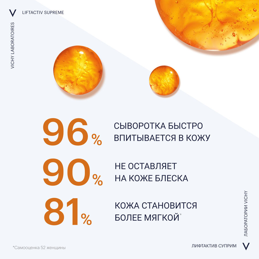 Vichy Liftactiv Supreme Vitamin C Serum Сыворотка для лица, 30 мл