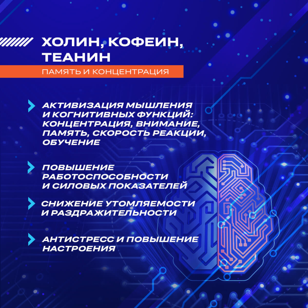 Кибер Нутришн Брейн Форс Эвалар таблетки шипучие, 15 шт.