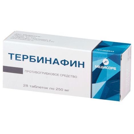 ТЕРБИНАФИН 250МГ N28 ТАБЛ.