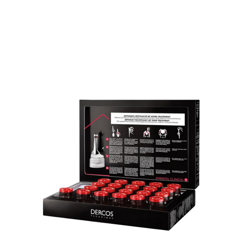 Виши Деркос Аминексил средство против выпадения волос для мужчин, 21 шт.