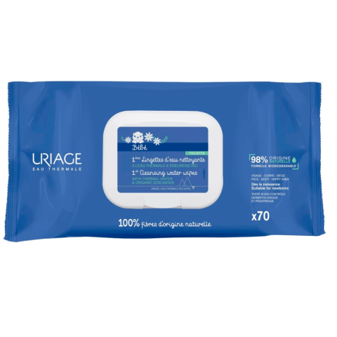 Урьяж Бебе №70 Первые очищающие салфетки
