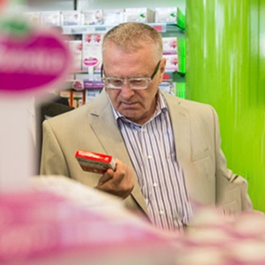 Визит Владимира Жириновского в аптеки «Эвалар»