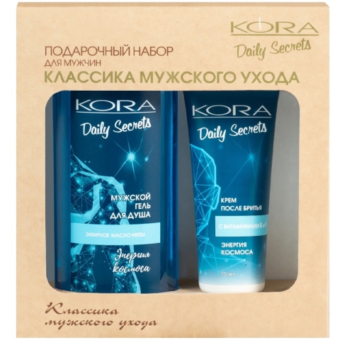 Кора набор подарочный Классика мужского ухода, 325 мл
