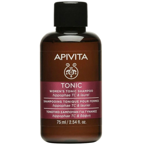 Apivita/Апивита шампунь тонизирующий пр/выпад.волос д/женщин Миниатюра, 75мл