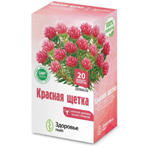 Красная щетка 1,5г фильтр-пакеты, 20 шт.