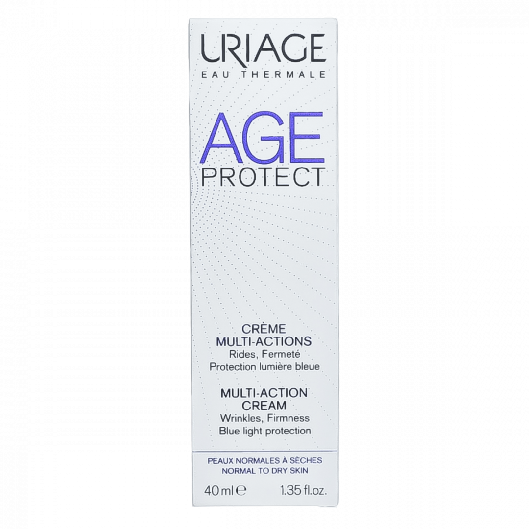 Урьяж эйдж Протект крем. Uriage age protect Multi-Action Cream SPF 30. Урьяж эйдж Протект крем для лица дневной многофункциональный 40мл. Урьяж age protect ночной. Age protect