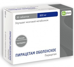 ПИРАЦЕТАМ ОБОЛЕНСКОЕ 800 N30 ТАБЛ.П.О.