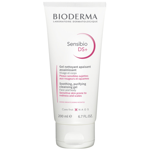 Bioderma Sensibio DS+гель очищающий для очень чувствительной кожи, 200 мл