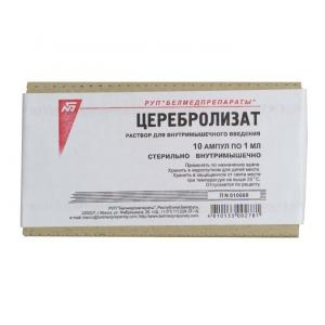 Церебролизат 1мл №10 амп р-р в/м