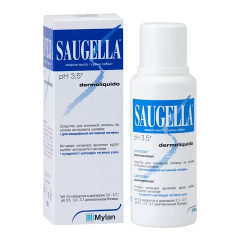Средство для интимной гигиены Dermoliquido Saugella/Саугелла 250мл