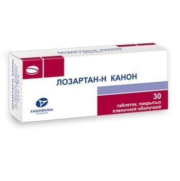 ЛОЗАРТАН H 50МГ/12,5МГ N30 ТАБЛ.