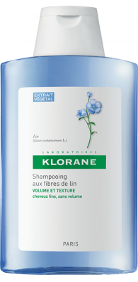 Клоран (Klorane) Шампунь с органическим экстрактом льняного волокна для тонких волос, 200 мл