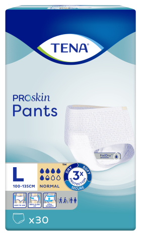 TENA Pants Normal подгузники р.L, 100-135 см., 30 шт.