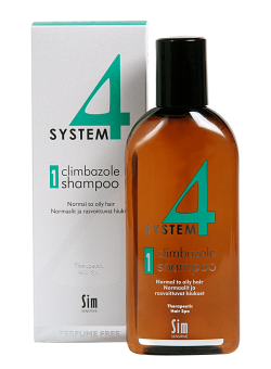Система (System) 4 Терапевтический шампунь №4 для очень жирной и чувствительной кожи головы, 215 мл