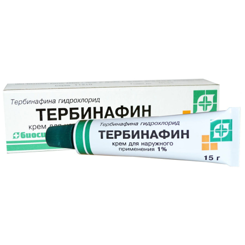 Тербинафин 1% крем, 15г