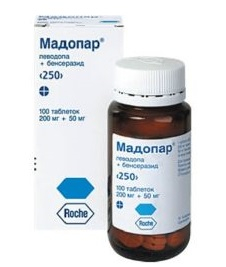 МАДОПАР 250МГ  N100 ТАБЛ.