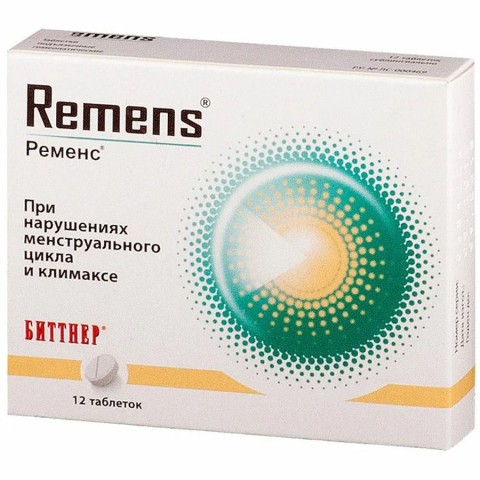 Ременс таблетки подъязычные гомеопатические, 36 шт.